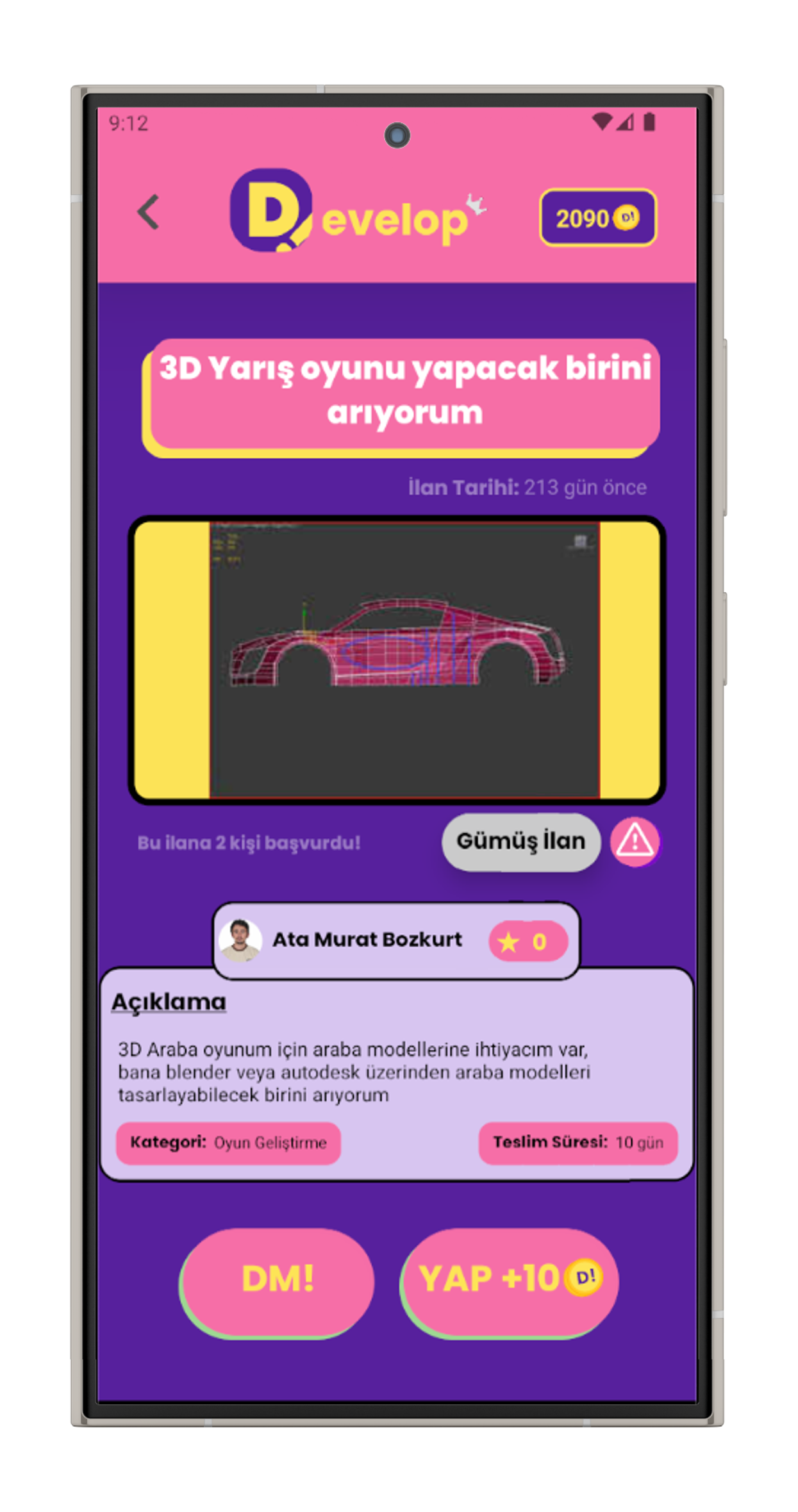 DEVELOP! App Screenshot 2